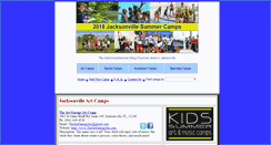 Desktop Screenshot of jacksonvillesummercamps.com